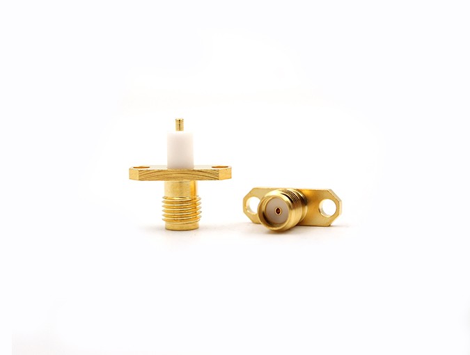img 1 of SMA母法兰连接器端子