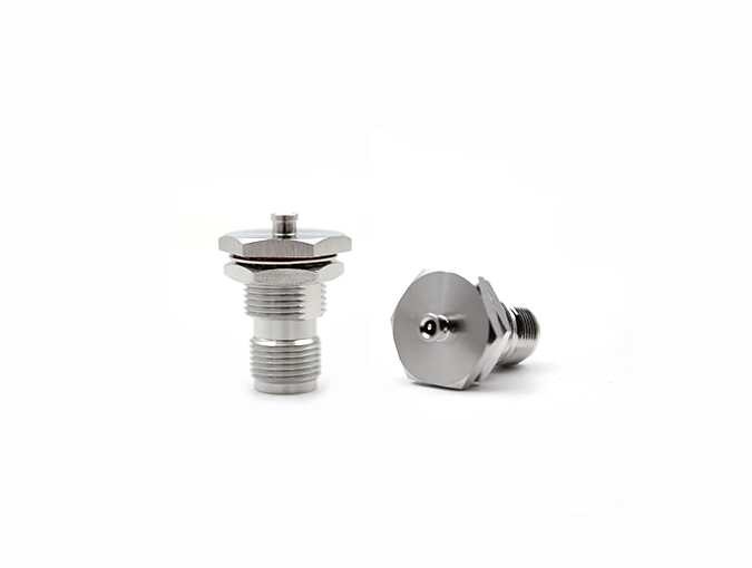 TNC 母头隔板连接器，适用于 .086/RG405 电缆