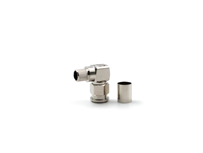 用于RG8电缆的TNC公头直角连接器