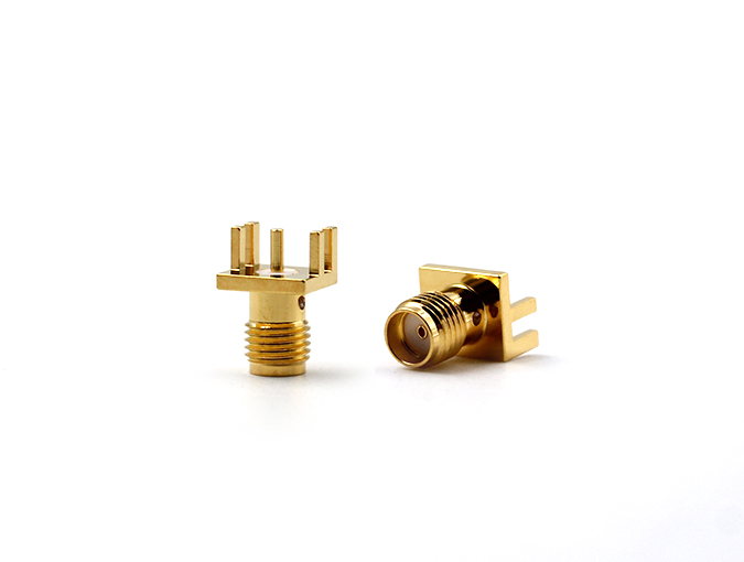 射频连接器 SMA 母头 PCB 安装