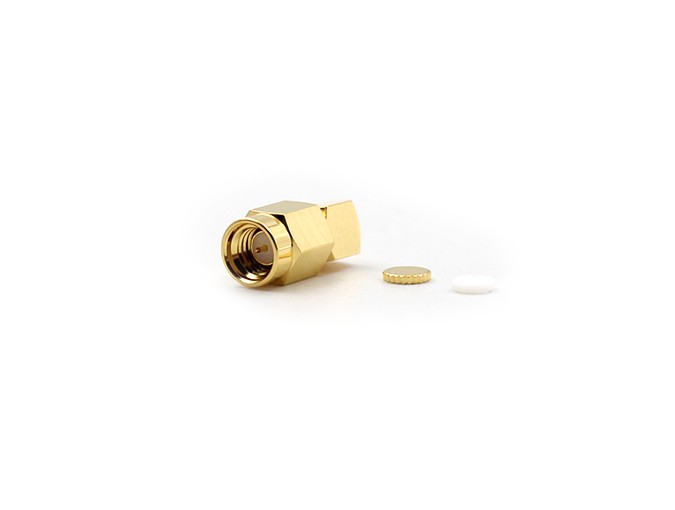 img 1 of 射频连接器 SSMA 公头 R/A 适用于 .086/RG405 电缆