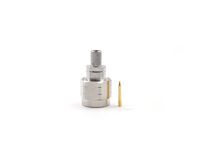 用于 RG299 电缆压接的 N 型公头射频连接器