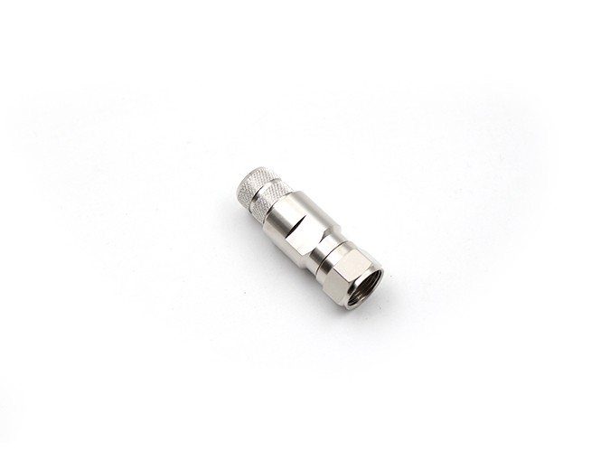 img 1 of LMR400电缆用F型公头射频连接器，压接式