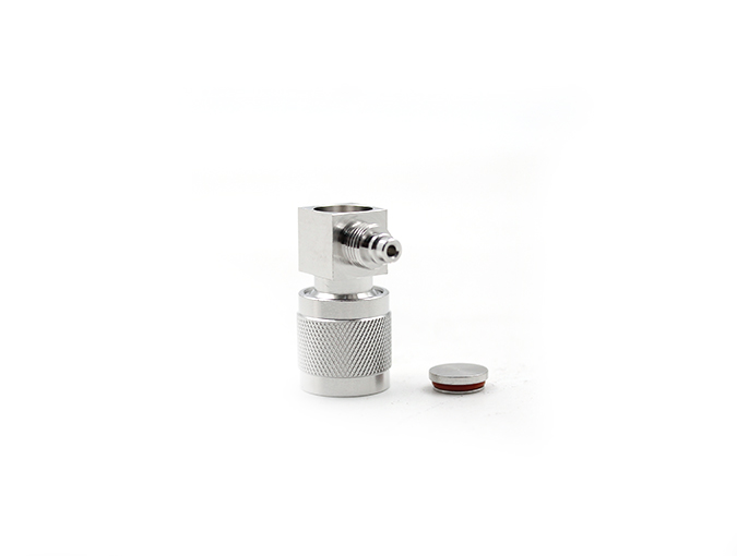RPTNC 公头直角连接器，适用于 RG179 电缆