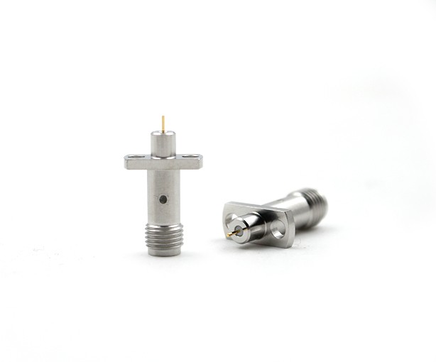img 1 of SMA 母头法兰安装不锈钢射频连接器