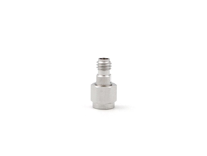 img 1 of 1.0mm公头转1.0mm母头射频同轴不锈钢适配器