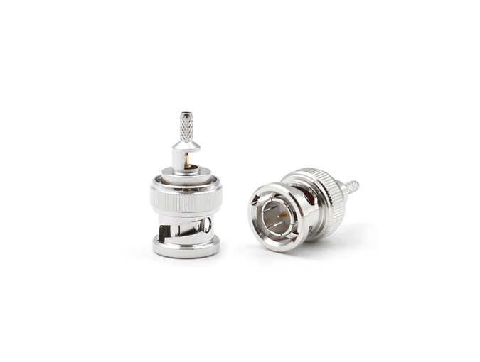 BNC 75Ω 公头连接器，适用于 RG316 电缆，天窗