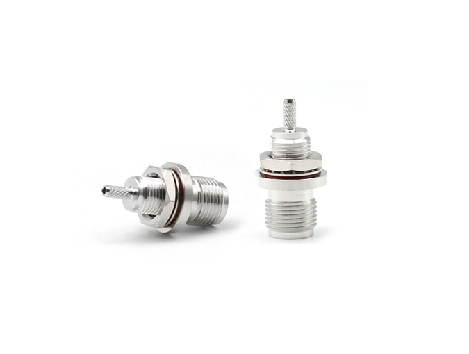 用于RG316电缆的TNC母头隔板连接器
