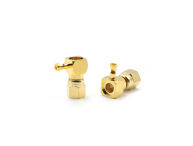 SMC 母头直角连接器，适用于 1.13mm/1.37mm ...