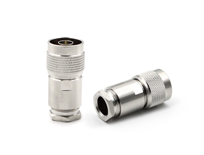 LMR400电缆用N型公头连接器，推入式