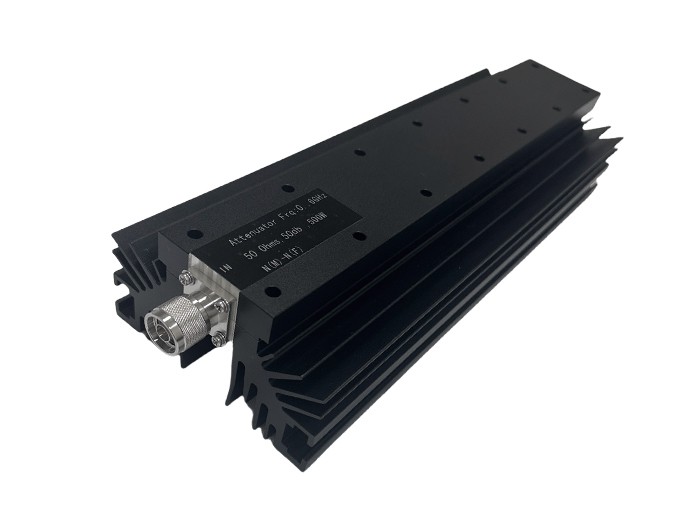 img 2 of 高功率 500 瓦射频负载，最高频率 6GHz，增益 30dB，N 型公对母黑色阳极氧化铝材质