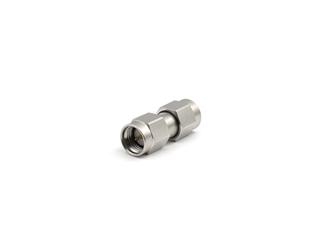 SMA  male to SMA male RF Coaxial Adapter Stainless Steel
