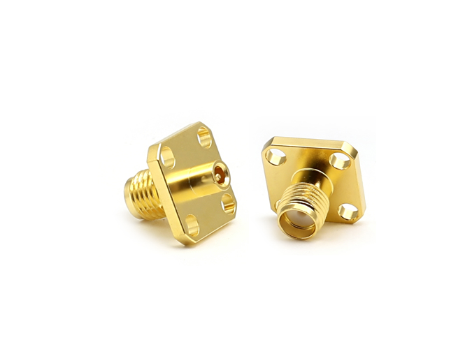 SMA Female flange Connector For .086 Cable