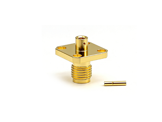SMA Female flange Connector For .086 Cable