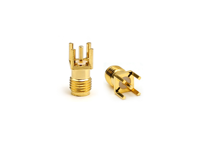 RF Connector SMA Female PCB Mount