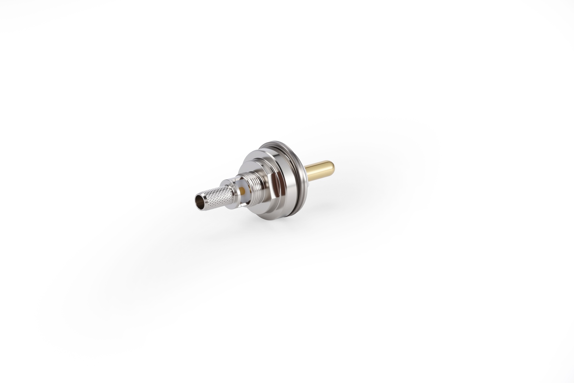 UHF 公头直通接头，适用于 RG58 电缆
