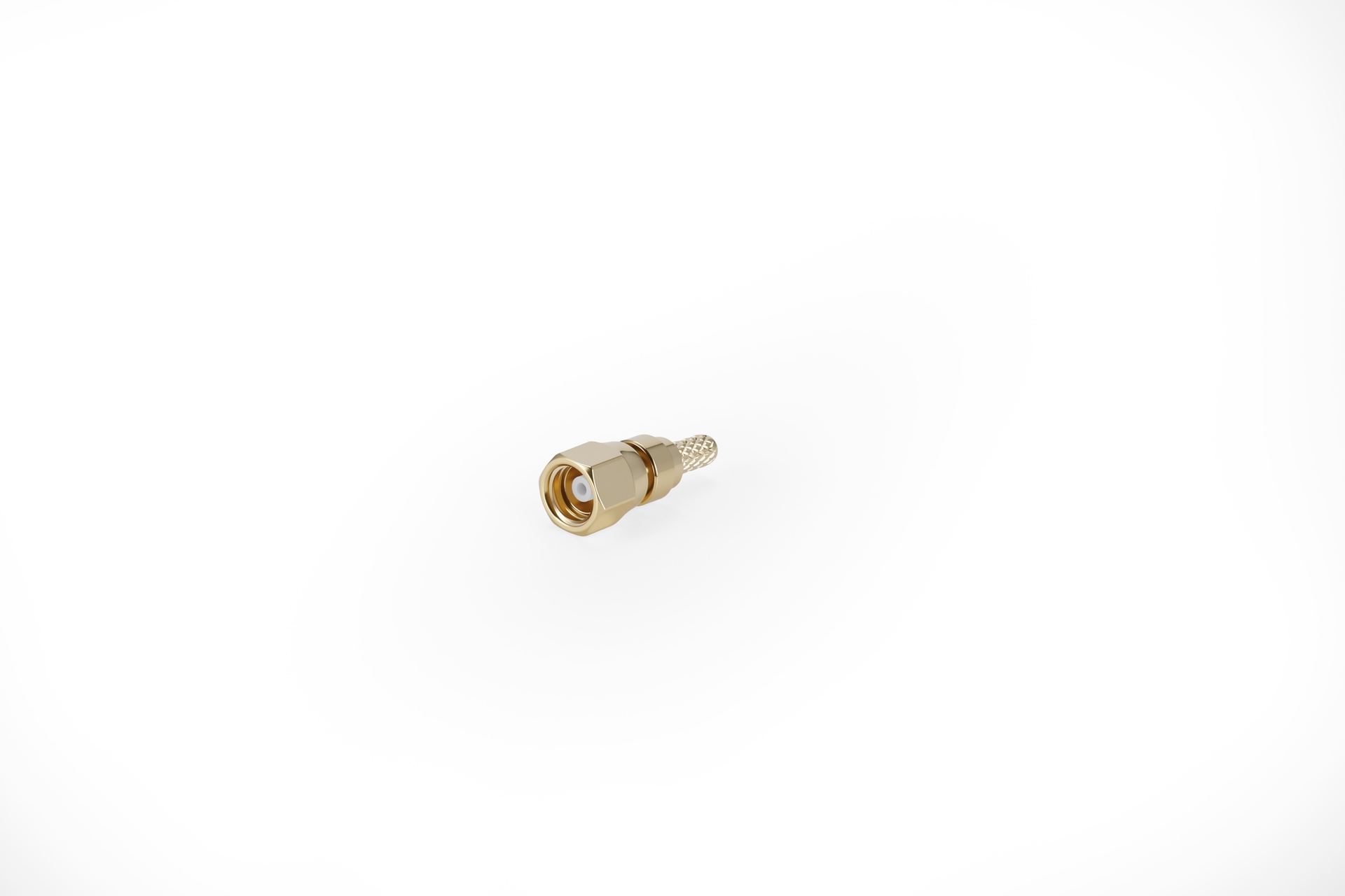 用于 RG316 电缆压接的 SMC 母头射频连接器