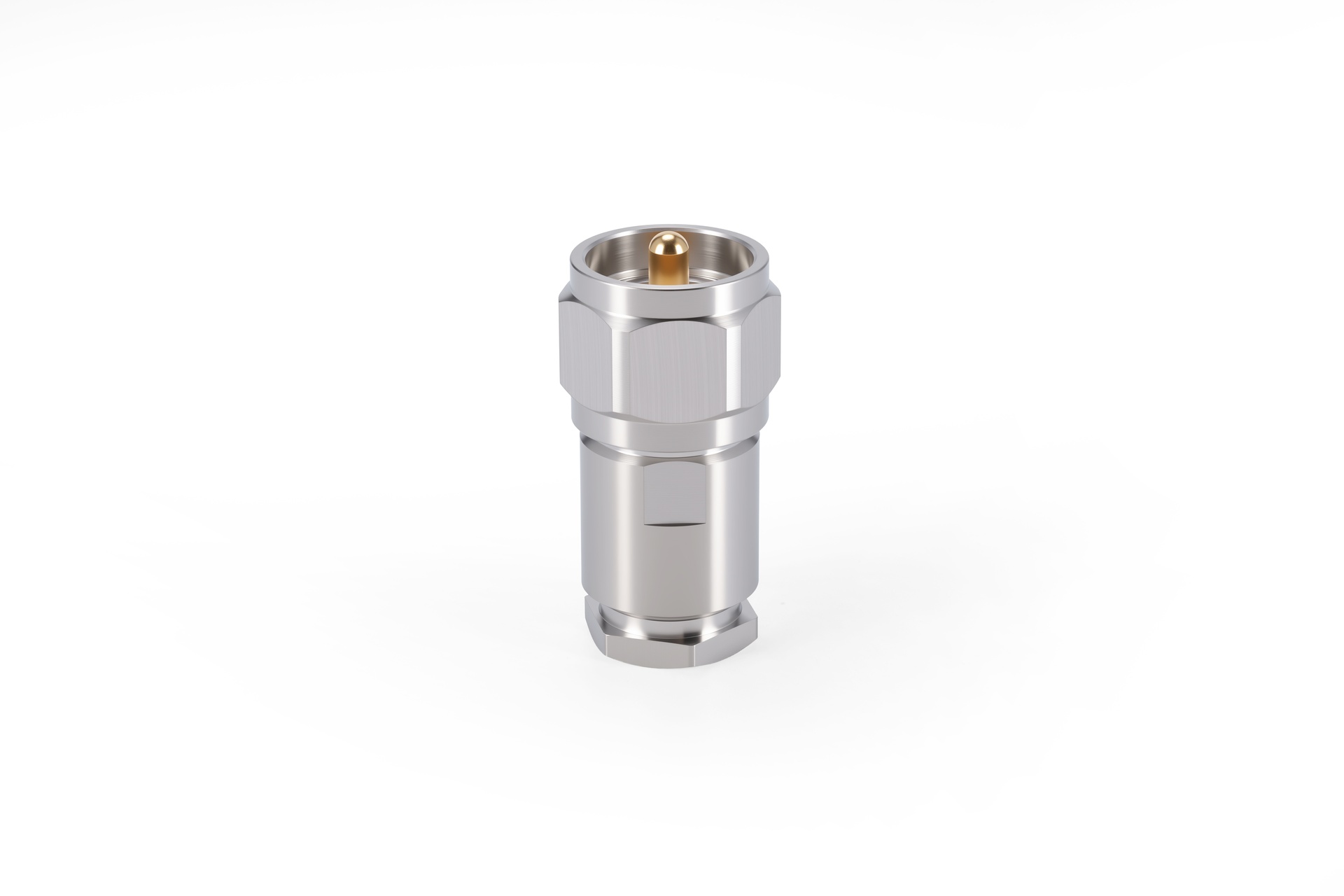 用于 LMR 400 电缆的 UHF 公头连接器