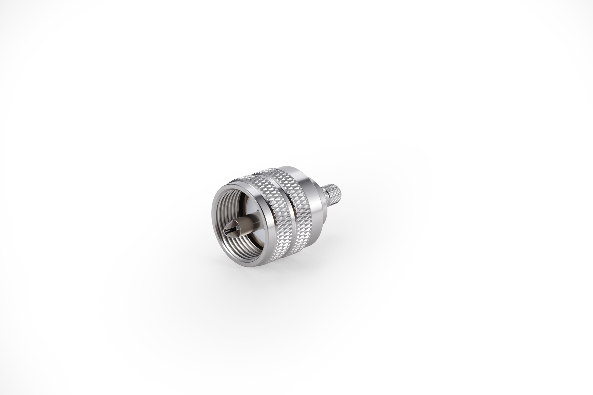用于 RG58 电缆的 UHF 公头连接器